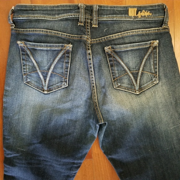 KUT Angie Sz 10 Cropped Skinny Boyfriend - Picture 3 of 5