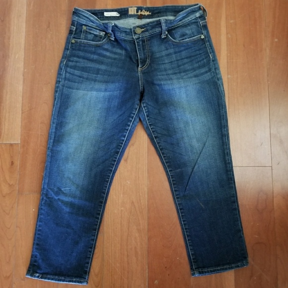 KUT Angie Sz 10 Cropped Skinny Boyfriend - Picture 5 of 5