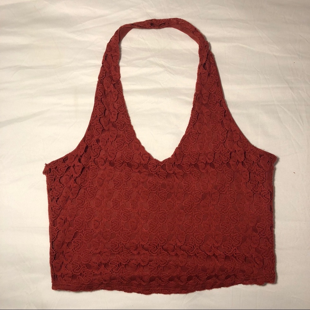 HALTER CROP TOP