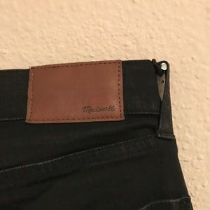 Madewell Skinny Skinny Black Jeans