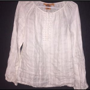 Tory Burch linen top