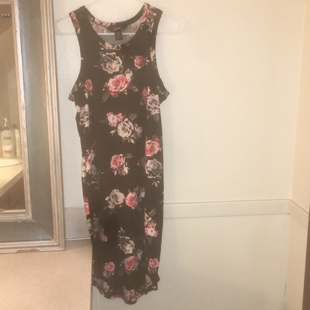 Bodycon Floral Dress