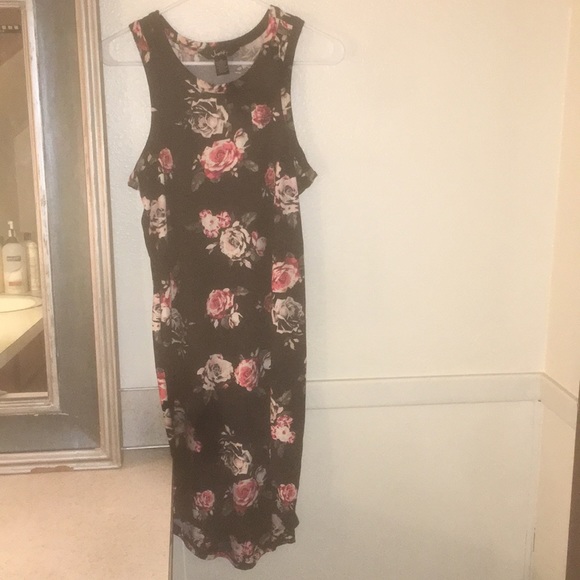 Bodycon Floral Dress - Picture 1 of 3