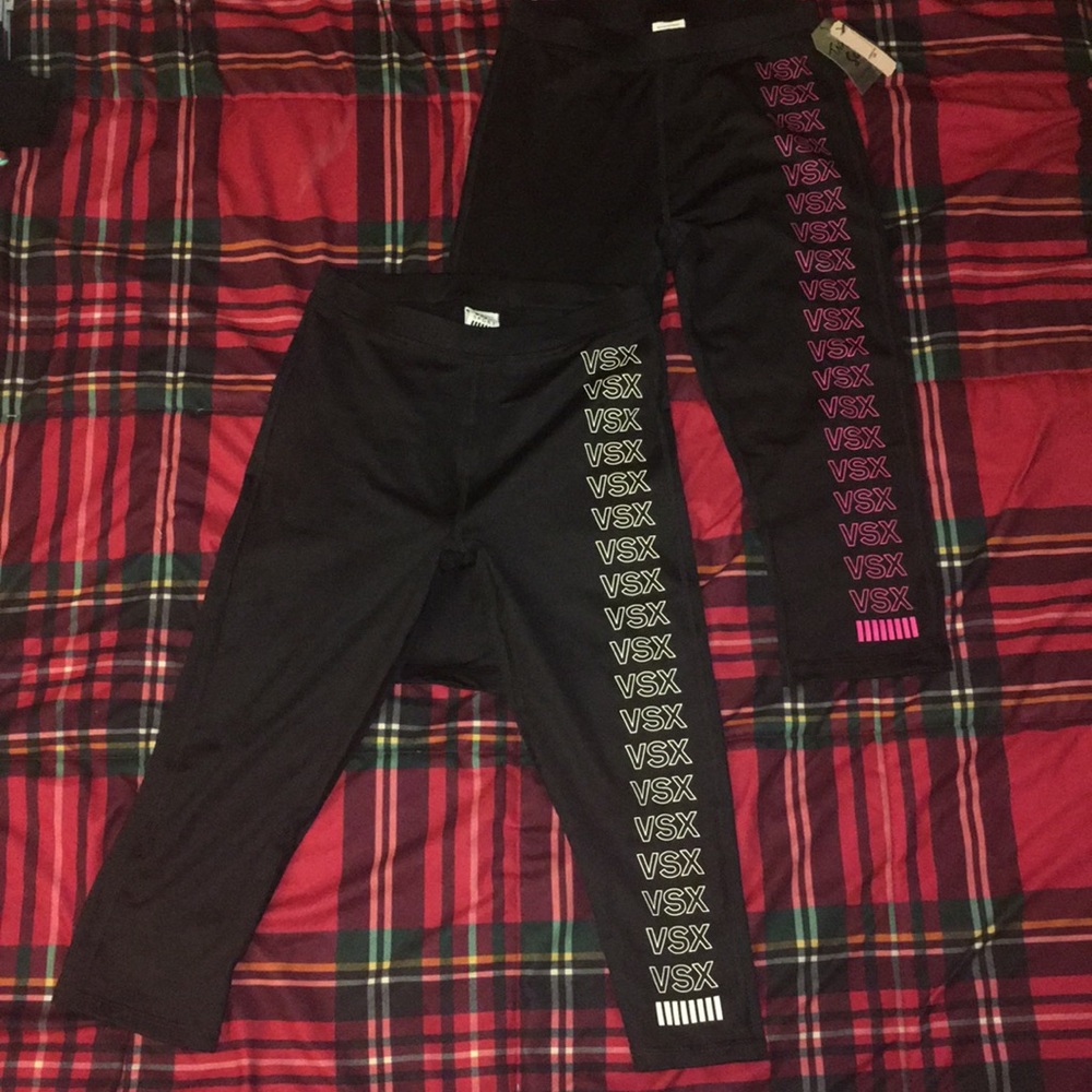 TWO PAIR Victoria's Secret Leggings