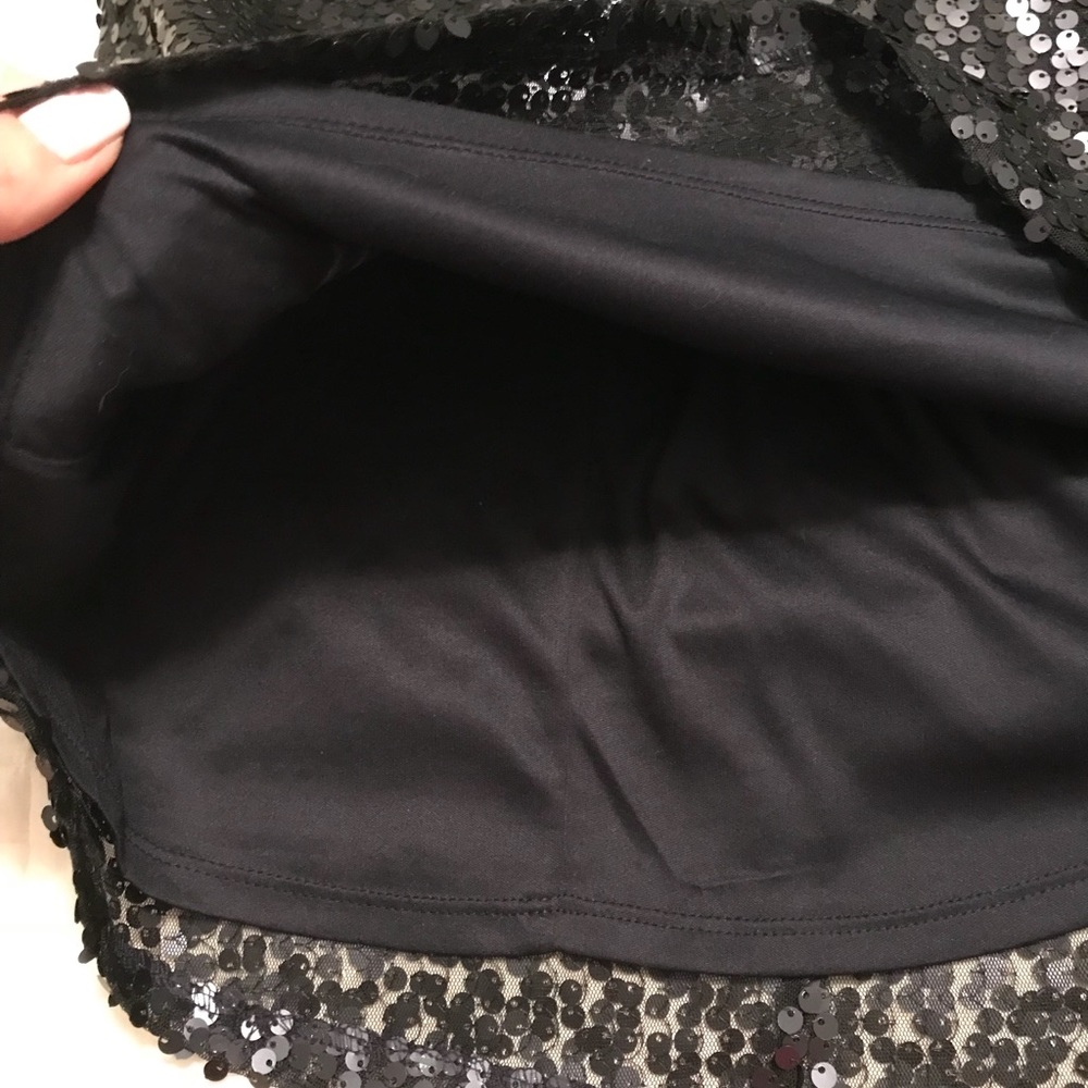 Sexy little Express navy blue sequin dress - Picture 6 of 6