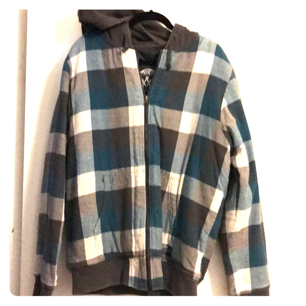 Vans off the wall lined hooded jacket