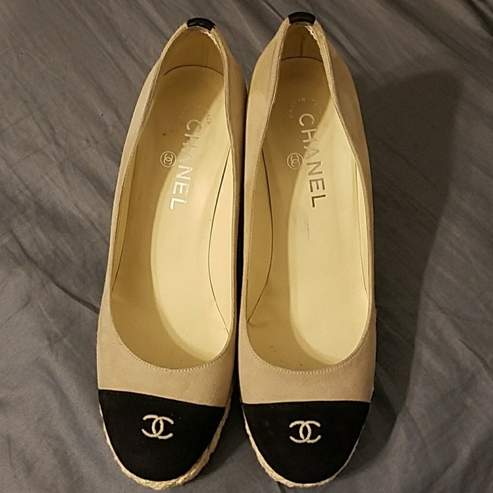 Chanel Wedges