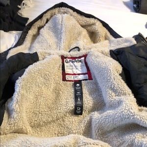 Garage Leather Winter Jacket