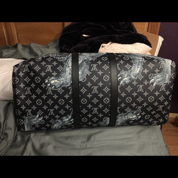 ❌SOLD❌Louis Vuitton Chapman Brothers Lion Keepall - Picture 2 of 8