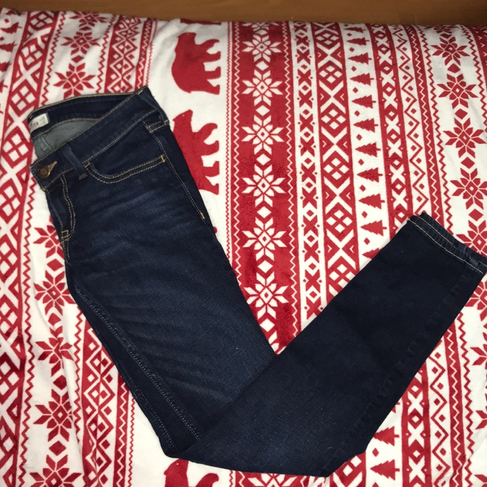 Hollister Dark Wash Super Skinny Jeans