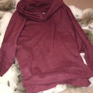 Maroon Turtle Neck Sweater!