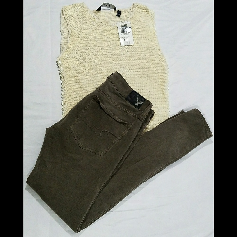 🛑NWT Anne Klein Sequin Top🛑