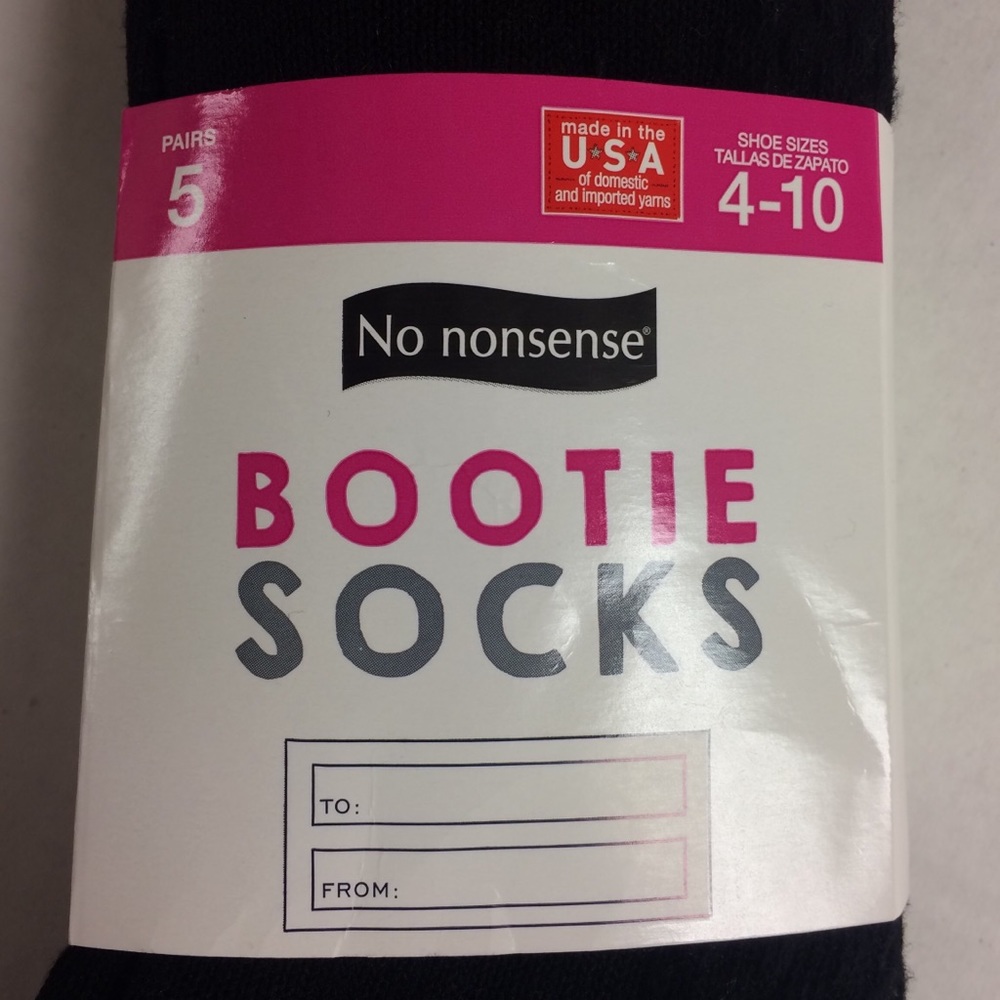 No Nonsense Bootie Socks - Picture 3 of 3