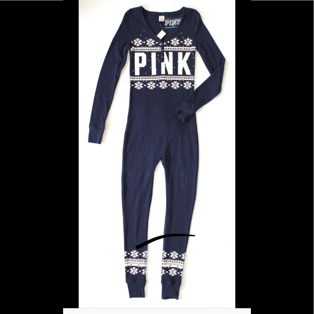 Navy Blue VS PINK Onsie