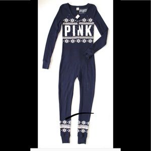 Navy Blue VS PINK Onsie