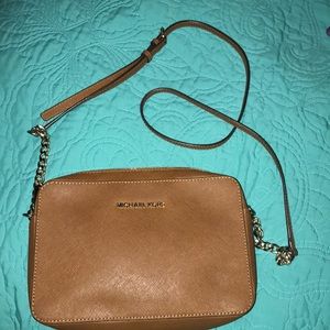 Small brown Michael kors purse