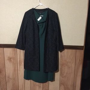 NWT Teal jacket & Dress