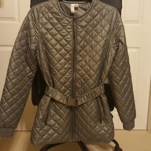Light Jacket with ruched beltb