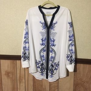 Soft and Sounding White Blouse