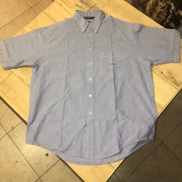 90s Vintage Nautica short sleeve button shirt - Picture 1 of 4