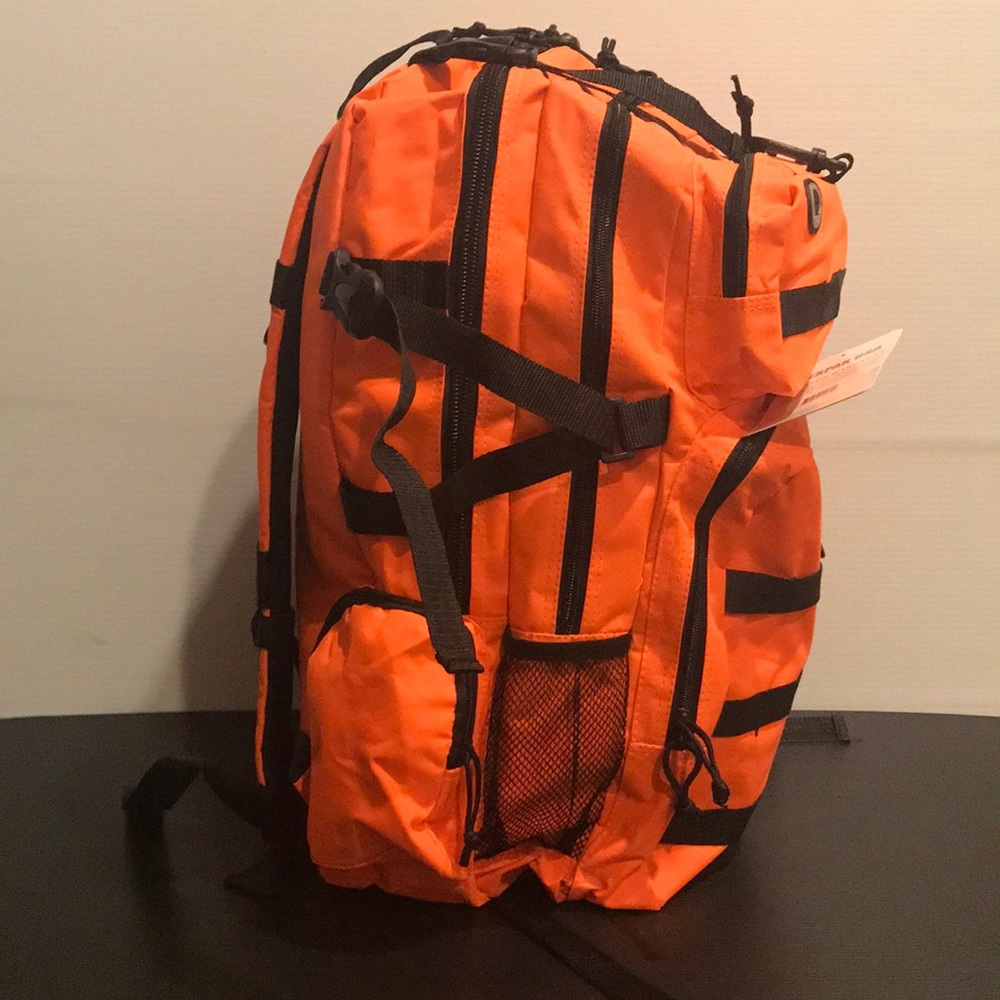 Great Hunting Camping Hiking Backpack orange - Picture 2 of 6