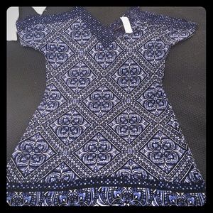 Slit Shoulder White House black-market dress