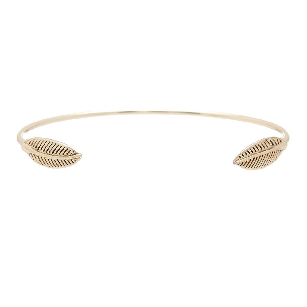 NWT House of Harlow cuff leaf bracelet