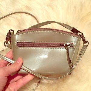 Beijo Mini Gray/Silver crossbody