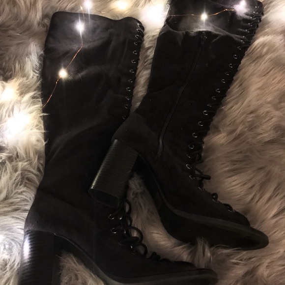 Lace up heels 👢 - Picture 1 of 1