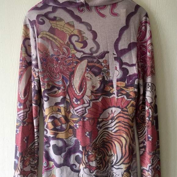 SPY vintage sweater size L - Picture 3 of 4