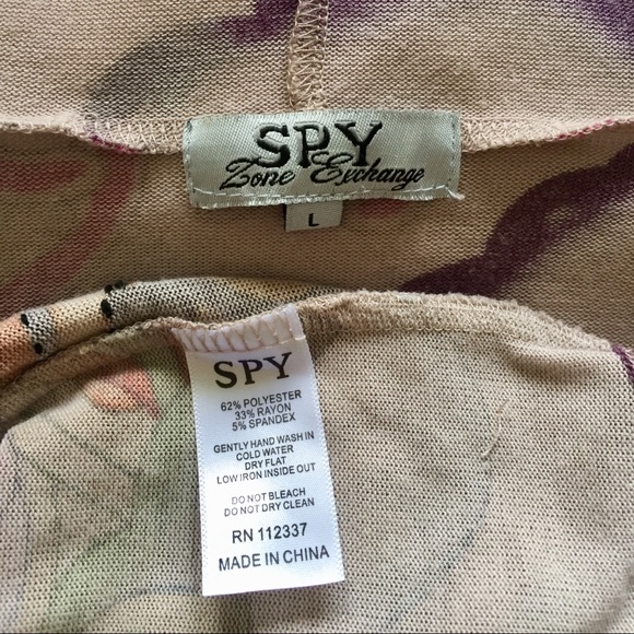 SPY vintage sweater size L - Picture 4 of 4