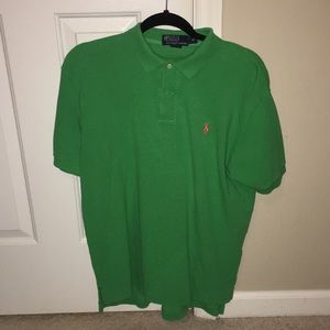 Green Polo by Ralph Lauren collar shirt