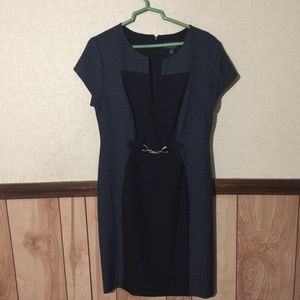 NWOT Black and Grey Business casual dress