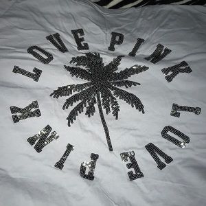 Long Sleeve VS PINK Bling Top