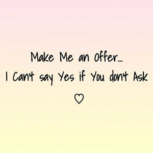 NOW ACCEPTING OFFERS!!! 🤑🤞🛍