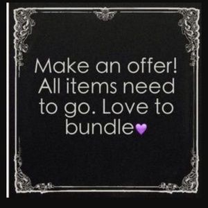 All items need to go! Make ofers😍