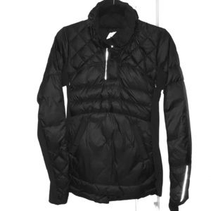 Lululemon down for a run pullover