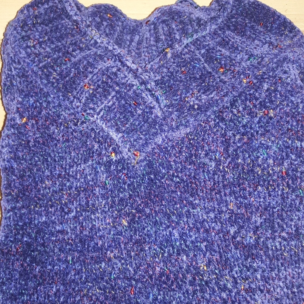 Vintage speckled sweater