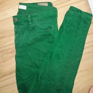 Zara green pants