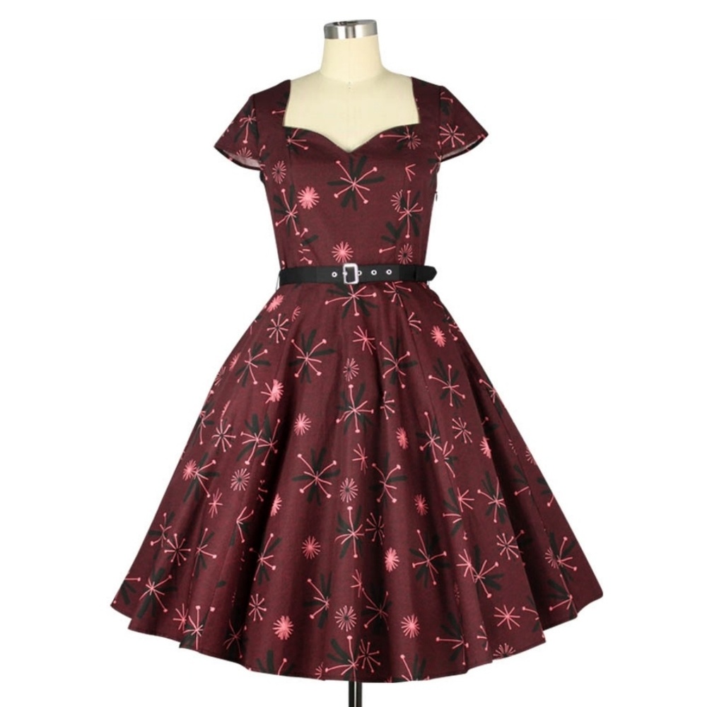 Pockets Swing Pin Up Dress