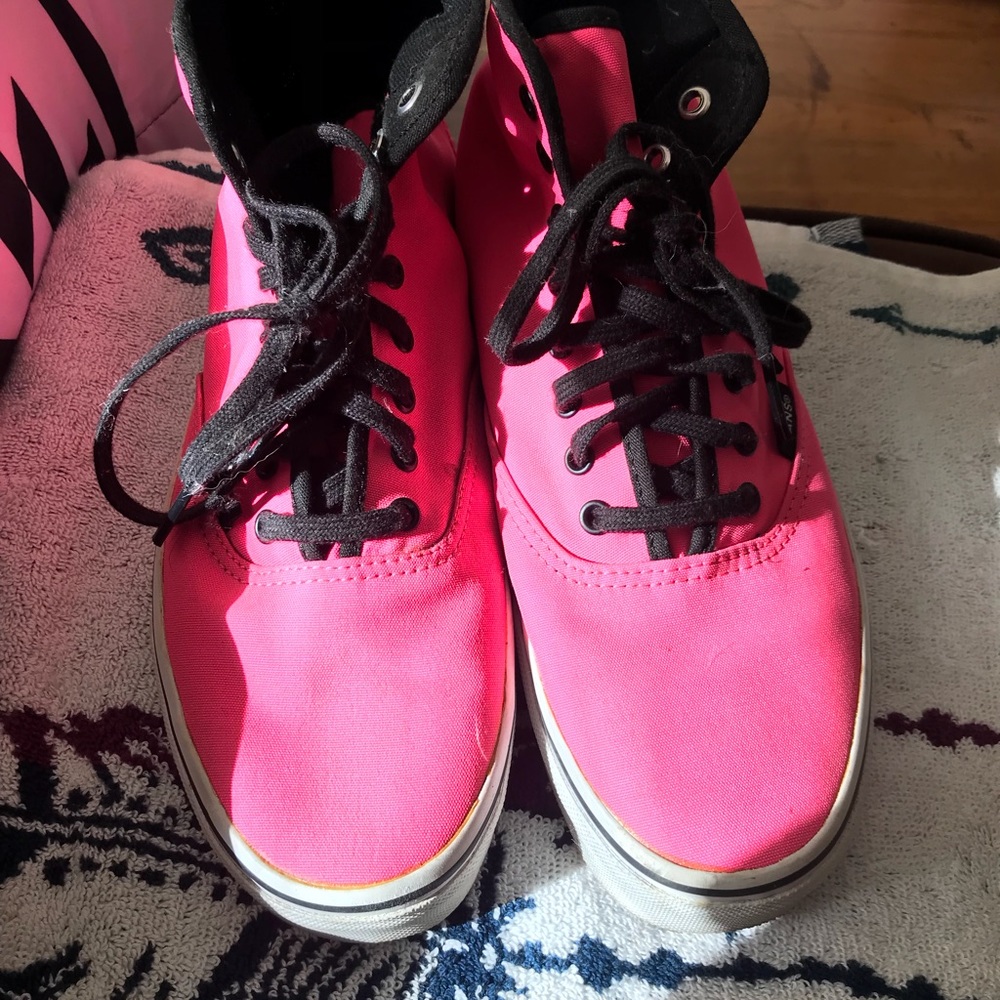 Hot pink vans