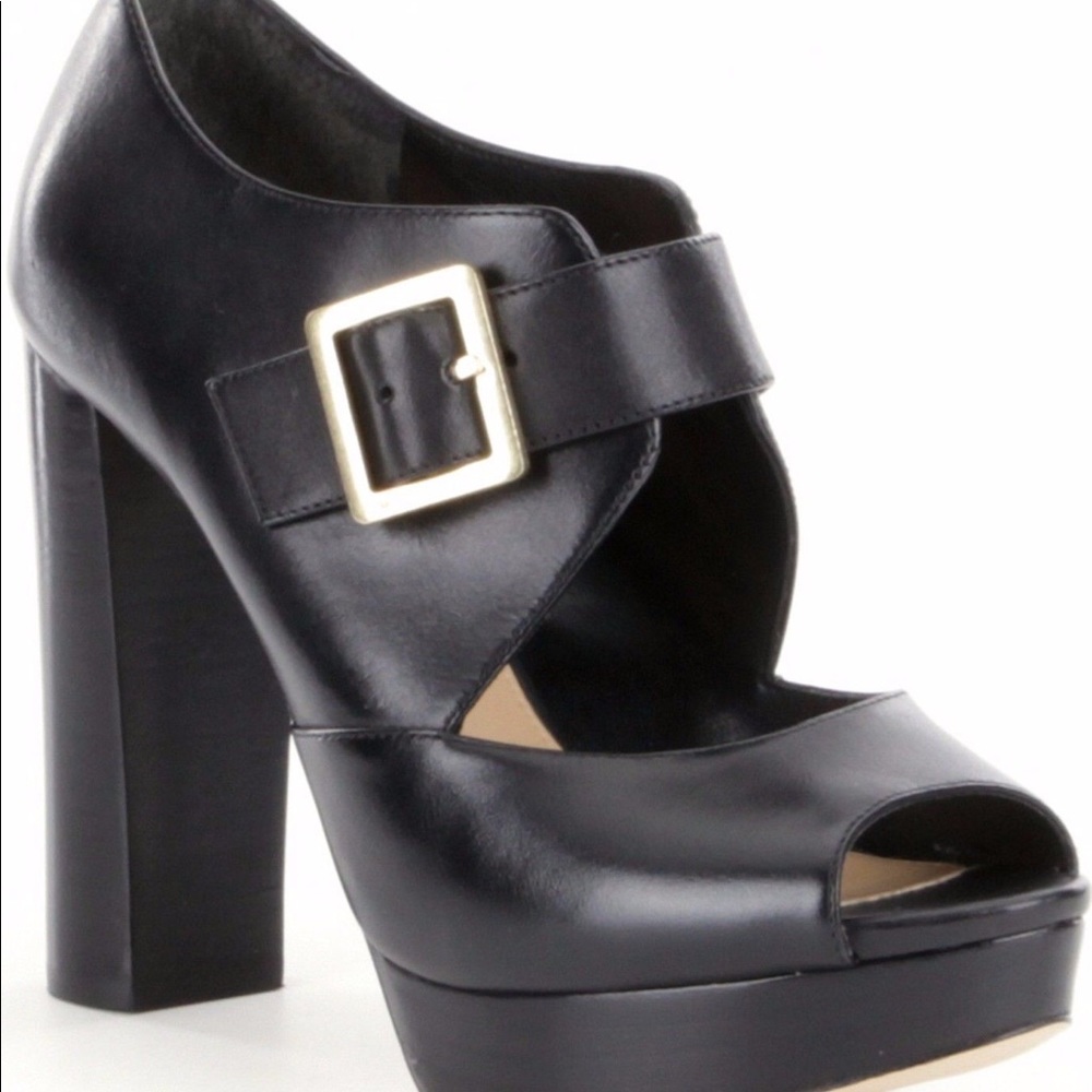 Eleni leather Michael Kors new platform sandals