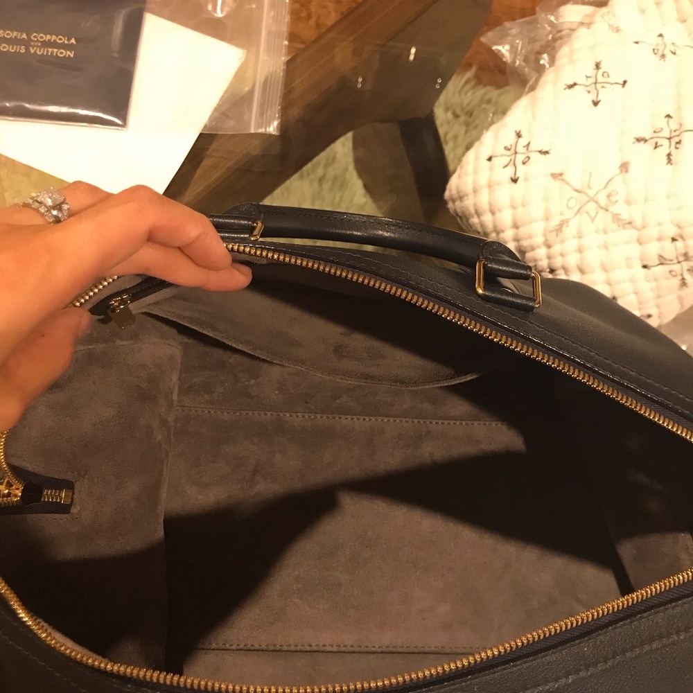 Louis Vuitton Sofia Coppola MM/GM Navy - Picture 3 of 8
