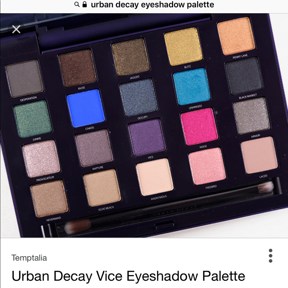 Urban Decay Eyeshadow Palette