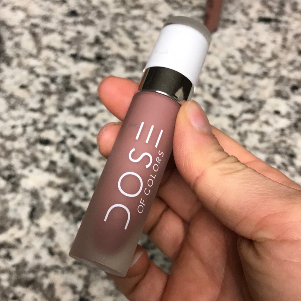 Dose of colors liquid lipstick in Stone