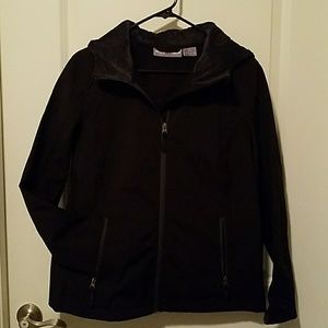 Black winter coat