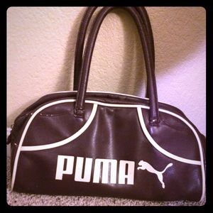 Puma purple gym bag