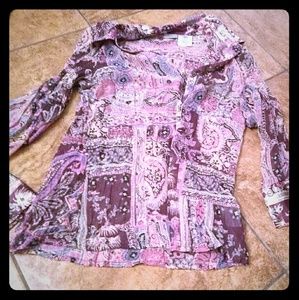 No Boundaries button up