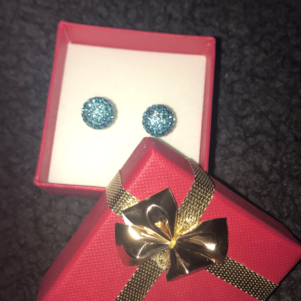 Blue Bright Earrings