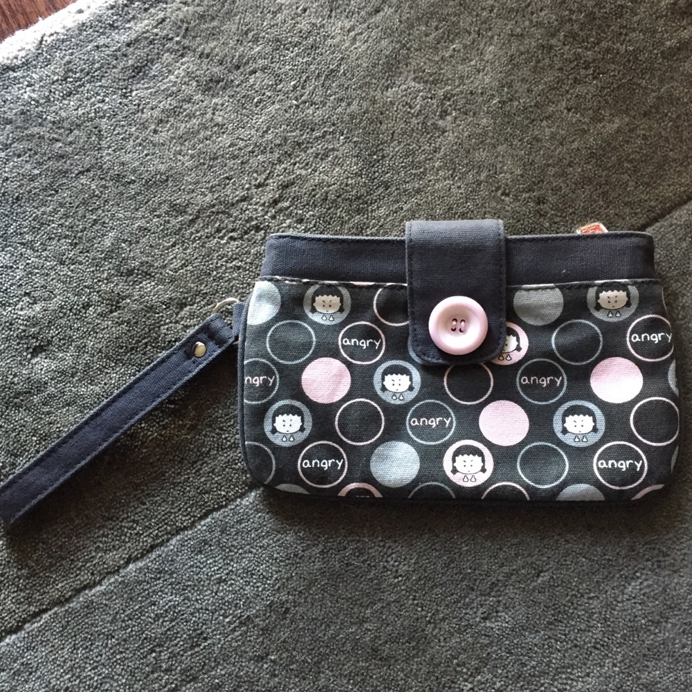 {Angry Little Asian Girl by Lela Lee} Clutch Wristlet